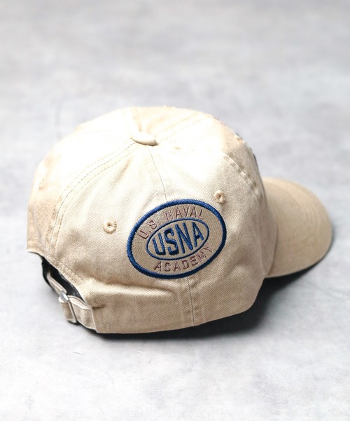 AVIREX（アヴィレックス）の「●AVIREX●USNA LOGO CAP（キャップ・メンズ・ブラック/ベージュ/グリーン・FREE）」の12枚目の写真