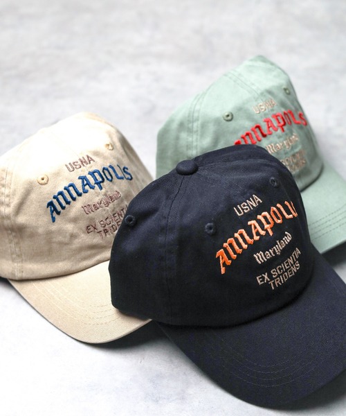 AVIREX（アヴィレックス）の「●AVIREX●USNA LOGO CAP（キャップ・メンズ・ブラック/ベージュ/グリーン・FREE）」の14枚目の写真