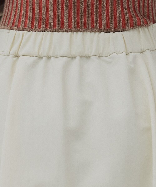 PUBLIC TOKYO（パブリックトウキョウ）の「スカルプトカーブスカート（スカート・レディース・ホワイト/ブラック・1/2）」の22枚目の写真