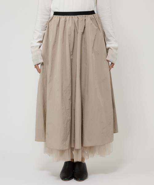 ベージュリバーシブルスカート BABYLONE（バビロン）の「リバーシブルスカート（スカート）」 - WEAR