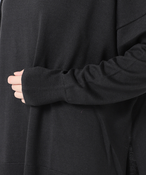 JOURNAL STANDARD relume(ジャーナルスタンダード レリューム)の「《追加3 / 一部WEB限定》BiellaYarnワイドタートルネック(ニット/セーター・レディース・ブラウン/ライトグレー/レッド/チャコールグレー/ライトブルー・FREE)」の17枚目の写真
