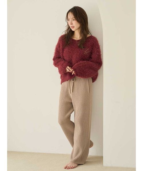 セール】シャギーセットアップ（ルームウェア/パジャマ）｜SNIDEL HOME