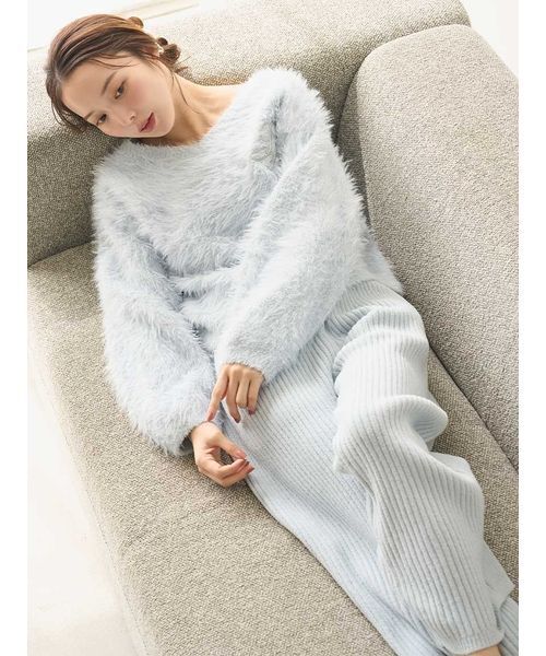 セール】シャギーセットアップ（ルームウェア/パジャマ）｜SNIDEL HOME