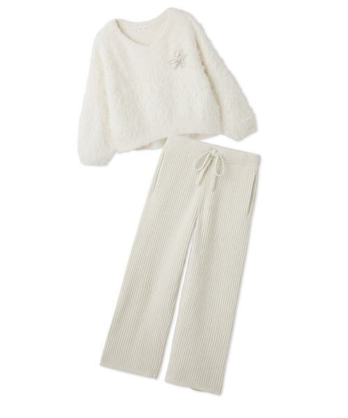 セール】シャギーセットアップ（ルームウェア/パジャマ）｜SNIDEL HOME