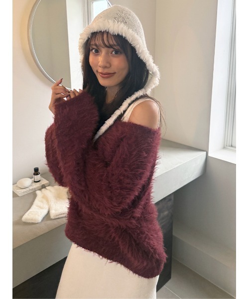 SNIDEL  シャギーセットアップ セール】シャギーセットアップ（ルームウェア/パジャマ）｜SNIDEL HOME