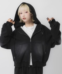 17HR（セブンティーンアワーズ）の「【ユニセックス】ヴィンテージライクダブルジップパーカー（パーカー）」