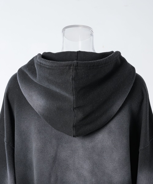 17HR(セブンティーンアワーズ)の「【ユニセックス】ヴィンテージライクダブルジップパーカー(パーカー・レディース・グレー/ブラック・FREE)」の10枚目の写真