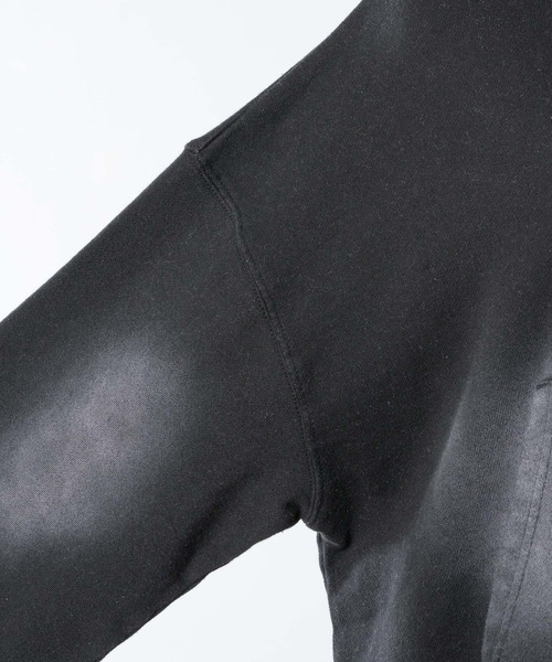 17HR(セブンティーンアワーズ)の「【ユニセックス】ヴィンテージライクダブルジップパーカー(パーカー・レディース・グレー/ブラック・FREE)」の11枚目の写真