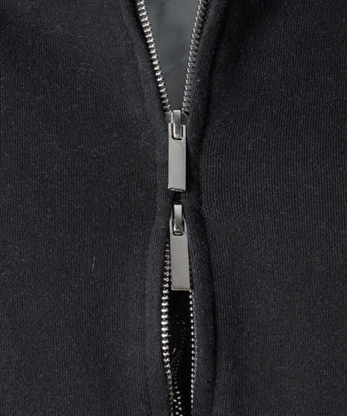 17HR(セブンティーンアワーズ)の「【ユニセックス】ヴィンテージライクダブルジップパーカー(パーカー・レディース・グレー/ブラック・FREE)」の15枚目の写真