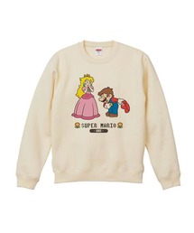Rendez-Vous（ランデヴー）の「【 SUPER MARIO 】 スーパーマリオ クルーネックスウェット ピーチ姫 25W11（スウェット）」
