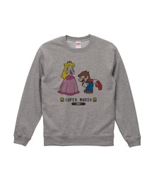 Rendez-Vous（ランデヴー）の「【 SUPER MARIO 】 スーパーマリオ クルーネックスウェット ピーチ姫 25W11（スウェット）」