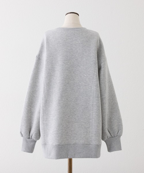 one after another NICE CLAUP(ワンアフターアナザーナイスクラップ)の「ロゴ入りスウェット(スウェット・レディース・ブラウン/ピンク/オフホワイト/グレー・FREE)」の12枚目の写真