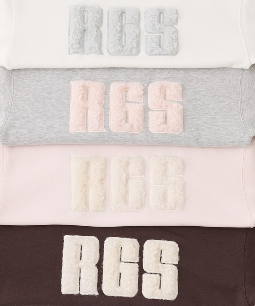 one after another NICE CLAUP(ワンアフターアナザーナイスクラップ)の「ロゴ入りスウェット(スウェット・レディース・ブラウン/ピンク/オフホワイト/グレー・FREE)」の13枚目の写真