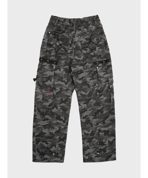SAINTPAIN（セイントペイン）の「SPカモカーゴパンツブラック（その他パンツ・レディース・その他・MEDIUM/LARGE）」の2枚目の写真