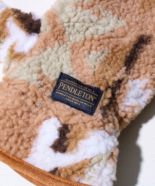 PENDLETON(ペンドルトン)の「【PENDLETON/ペンドルトン】BOA MITTEN ボアミトン(手袋・メンズ・グレー/ベージュ・FREE)」の4枚目の写真