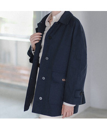SLOWLOLLI（スローローリ）の「Metal emblem half trench coat（トレンチコート）」