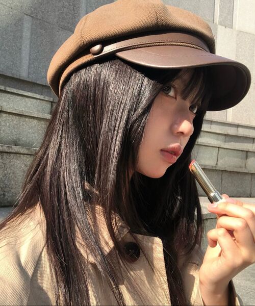 SLOWLOLLI(スローローリ)の「Metal emblem half trench coat(トレンチコート・レディース・Beige/ネイビー・FREE)」の9枚目の写真