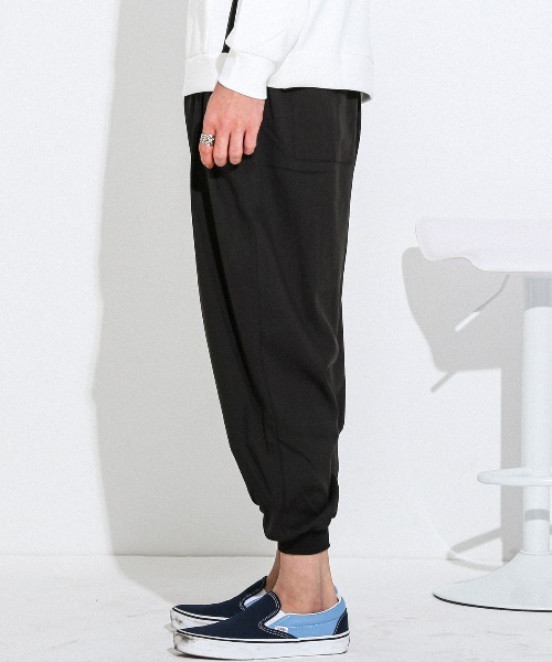 LUXSTYLE(ラグスタイル)の「レーヨン混イージーバルーンパンツ(その他パンツ・メンズ・ブラック/グレー/ベージュ・L/M)」の11枚目の写真