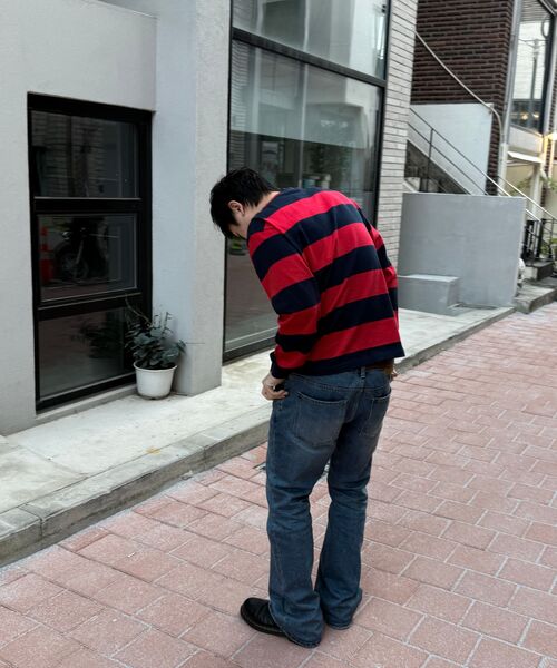 EXTRAORDINARY(エクストラオーディナリー)の「BOLD STRIPE LS TEE RED(Tシャツ/カットソー・メンズ・その他・X-LARGE/XX-LARGE/MEDIUM/LARGE)」の15枚目の写真