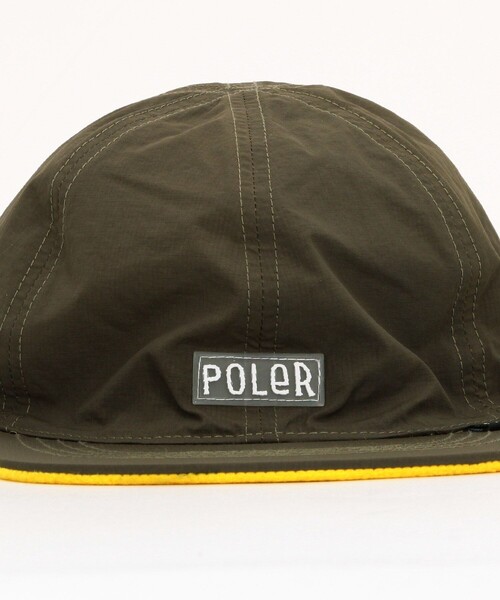 POLeR(ポーラー)の「POLeR/ポーラー REVERSIBLE FLEECE CAP リバーシブル フリースキャップ(キャップ・メンズ・オリーブ/ブラック/ネイビー・ONE SIZE)」の7枚目の写真
