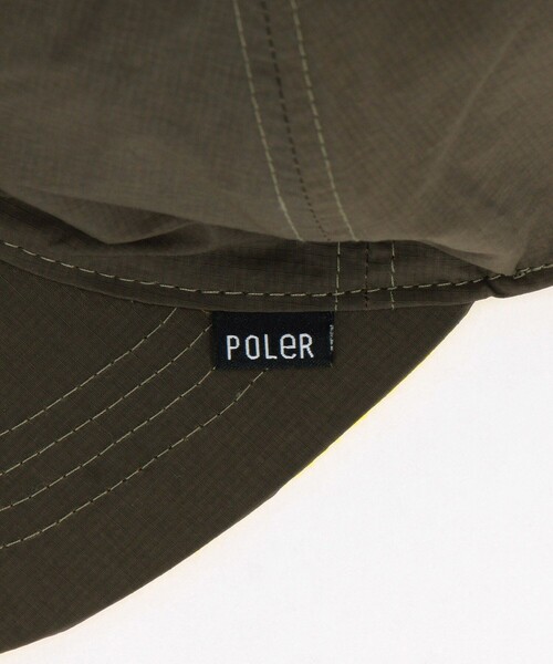 POLeR(ポーラー)の「POLeR/ポーラー REVERSIBLE FLEECE CAP リバーシブル フリースキャップ(キャップ・メンズ・オリーブ/ブラック/ネイビー・ONE SIZE)」の9枚目の写真