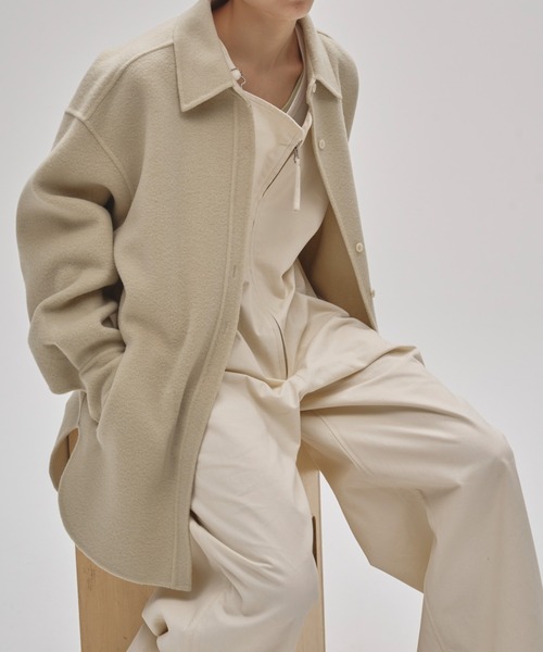 todayful ♡ ウール シャツ ジャケット TODAYFUL/トゥデイフル] ウール シャツジャケット（その他アウター