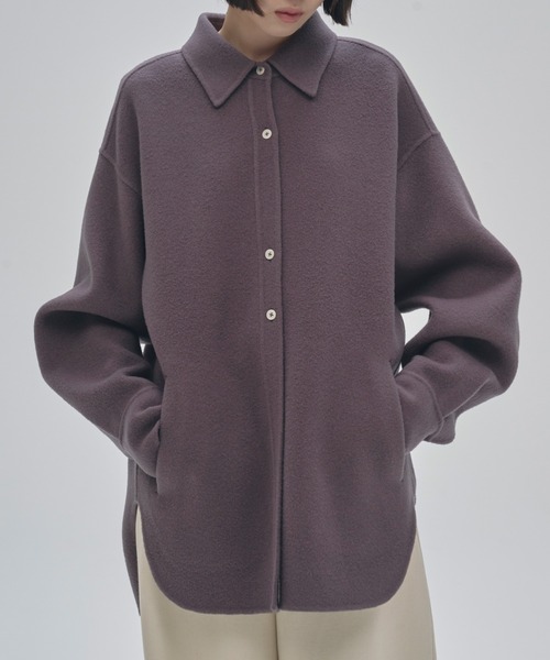 todayful ♡ ウール シャツ ジャケット TODAYFUL/トゥデイフル] ウール シャツジャケット（その他アウター