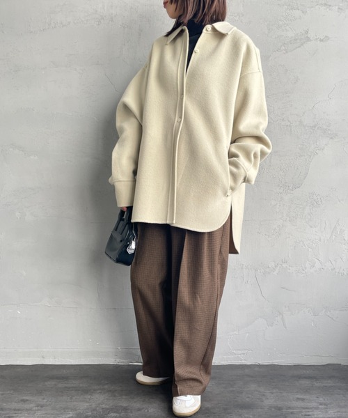 TODAYFUL/トゥデイフル] ウール シャツジャケット（その他アウター