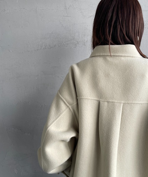 TODAYFUL/トゥデイフル] ウール シャツジャケット（その他アウター