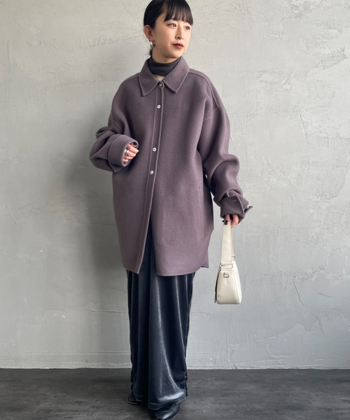 TODAYFUL/トゥデイフル] ウール シャツジャケット（その他アウター