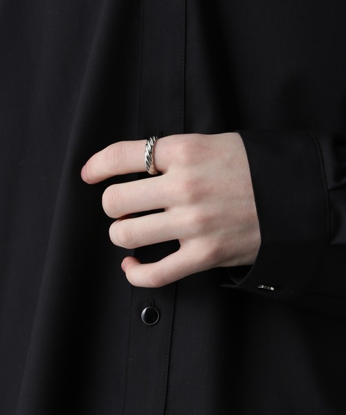 HARE（ハレ）の「【MADE IN JAPAN】ツイストリング(HARE)（リング・メンズ・シルバー・FREE）」の10枚目の写真