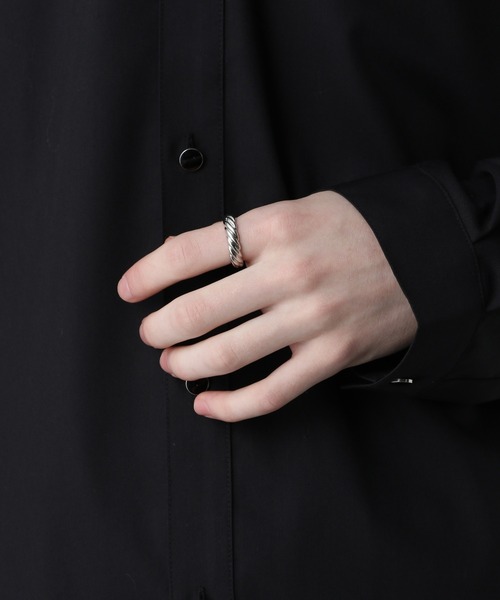 HARE（ハレ）の「【MADE IN JAPAN】ツイストリング(HARE)（リング・メンズ・シルバー・FREE）」の11枚目の写真