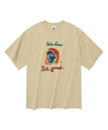 20番手ソソ半袖Tシャツベージュ
