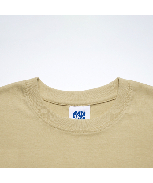 RADINEO（ラディネオ）の「20番手ソソ半袖Tシャツベージュ（Tシャツ/カットソー・メンズ・その他・LARGE/MEDIUM/X-LARGE）」の3枚目の写真