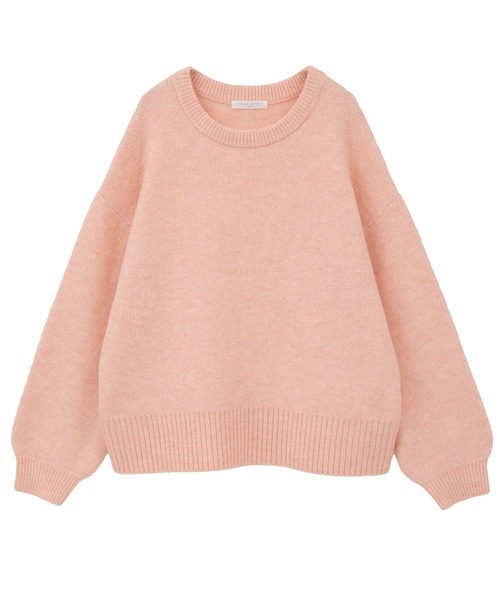 Green Parks(グリーンパークス)の「fuwaっと袖パフニットプルオーバー(ニット/セーター・レディース・杢グレー/ピンク/グリーン/ブルー/パープル/ホワイト系その他2・FREE)」の13枚目の写真