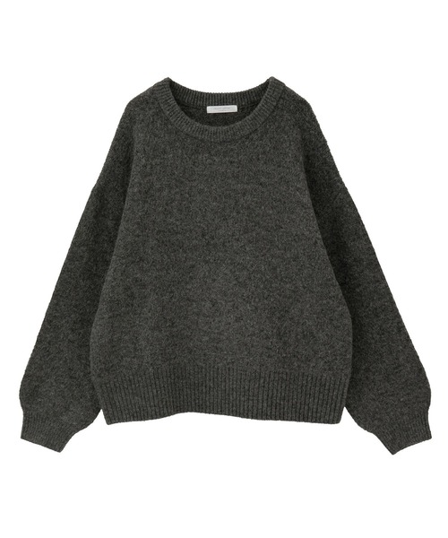 Green Parks(グリーンパークス)の「fuwaっと袖パフニットプルオーバー(ニット/セーター・レディース・杢グレー/ピンク/グリーン/ブルー/パープル/ホワイト系その他2・FREE)」の14枚目の写真