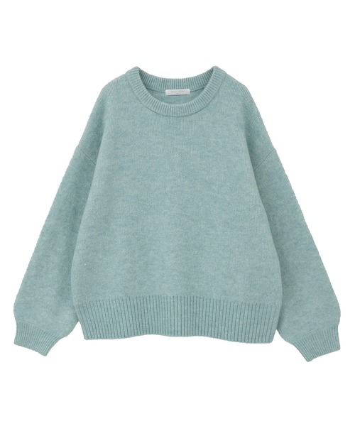 Green Parks(グリーンパークス)の「fuwaっと袖パフニットプルオーバー(ニット/セーター・レディース・杢グレー/ピンク/グリーン/ブルー/パープル/ホワイト系その他2・FREE)」の16枚目の写真