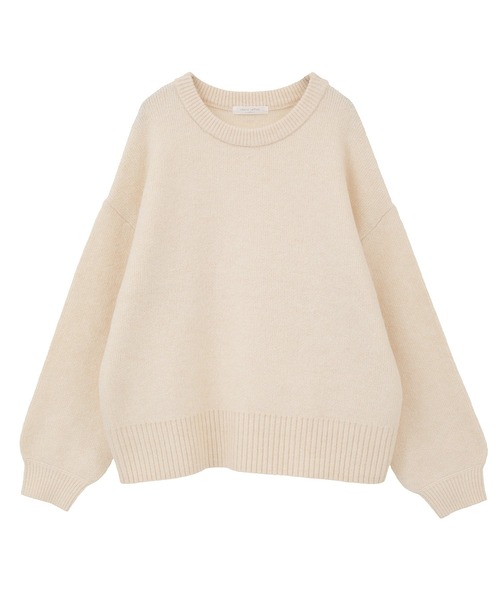 Green Parks(グリーンパークス)の「fuwaっと袖パフニットプルオーバー(ニット/セーター・レディース・杢グレー/ピンク/グリーン/ブルー/パープル/ホワイト系その他2・FREE)」の18枚目の写真