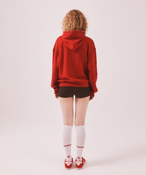 MENASOO（ミナス）の「MNS Seoul Hoodie_Red（パーカー・レディース・レッド・F）」の7枚目の写真