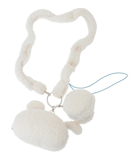 Candy Stripper（キャンディストリッパー）の「【クレヨンしんちゃん】シロとおさんぽ ポシェット（ショルダーバッグ・レディース・オフホワイト・FREE）」の7枚目の写真