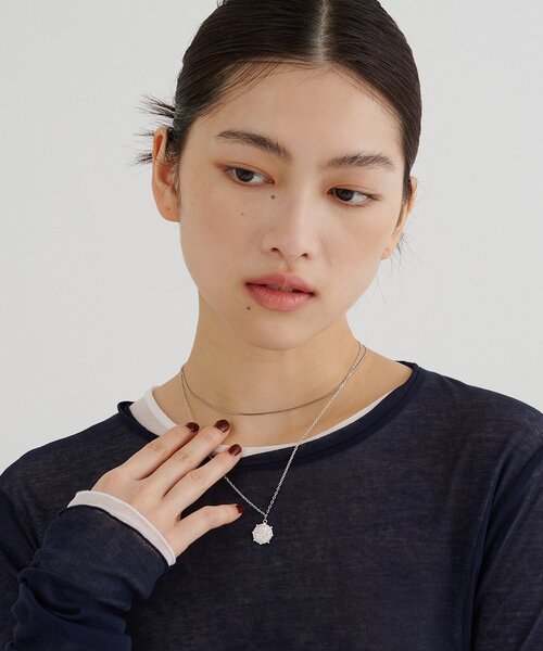 Whim Gazette（ウィムガゼット）の「【Hoaw.】コインネックレス（ネックレス・レディース・ゴールド系その他6/シルバー系その他4・FREE）」の3枚目の写真