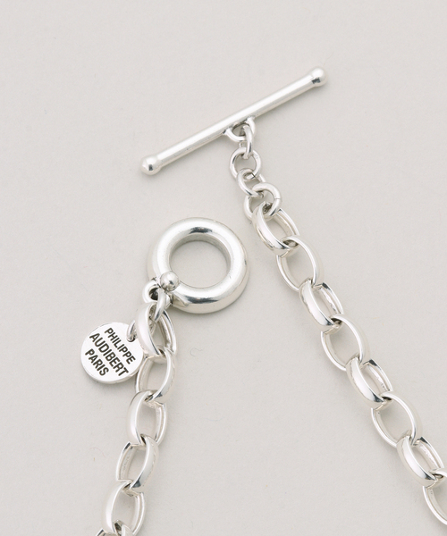 IENA(イエナ)の「PHILIPPE AUDIBERT/フィリップ・オーディベール CO6445 Lileta necklace ネックレス(ネックレス・レディース・シルバー・FREE)」の4枚目の写真