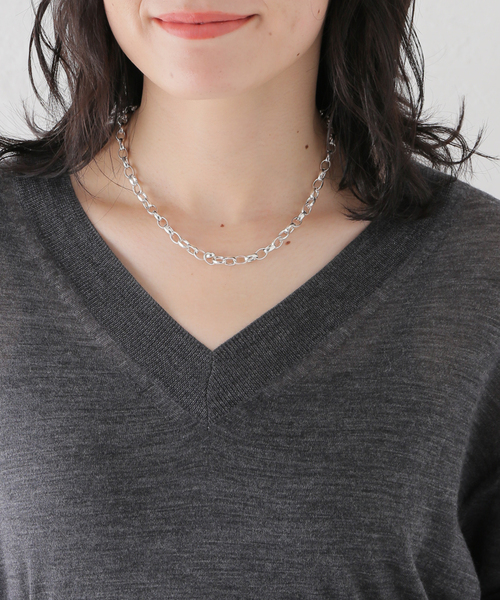 IENA(イエナ)の「PHILIPPE AUDIBERT/フィリップ・オーディベール CO6445 Lileta necklace ネックレス(ネックレス・レディース・シルバー・FREE)」の8枚目の写真