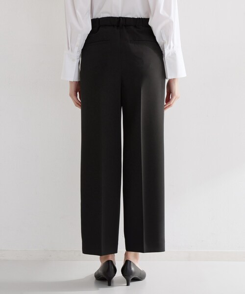 THE SHOP TK （ザ ショップ ティーケー ）の「【通勤・セレモニー】ダブルクロスワイドパンツ/セットアップ可（その他パンツ・レディース・ネイビー/ベージュ/ブラック・14/13/12/11）」の18枚目の写真