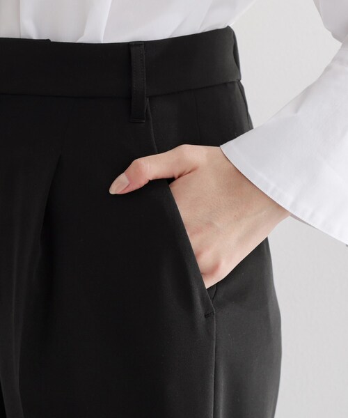 THE SHOP TK （ザ ショップ ティーケー ）の「【通勤・セレモニー】ダブルクロスワイドパンツ/セットアップ可（その他パンツ・レディース・ネイビー/ベージュ/ブラック・14/13/12/11）」の20枚目の写真