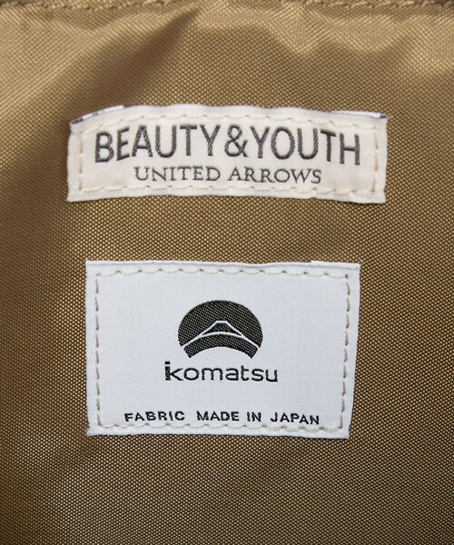 BEAUTY&YOUTH UNITED ARROWS(ビューティーアンドユースユナイテッドアローズ)の「小松マテーレ リュック(バックパック/リュック・メンズ・ブラック・FREE)」の11枚目の写真