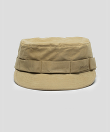 GATHERLAZY（ギャザーレイジー）の「Waxed Military Cap [Beige]（キャップ）」
