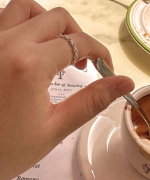 CODE.H（コード エイチ）の「(Silver 925) Weaving Silver Ring（リング）」