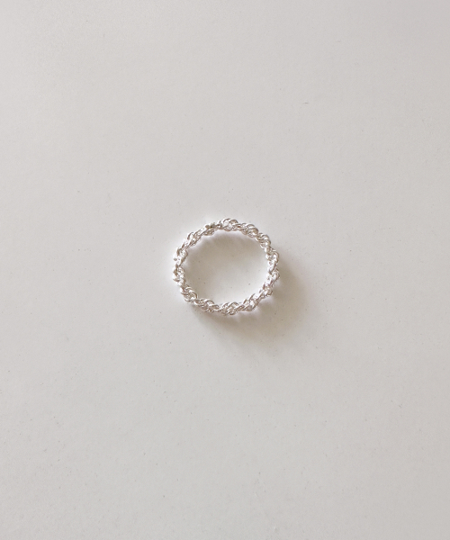CODE.H（コード エイチ）の「(Silver 925) Weaving Silver Ring（リング・レディース・その他・11号/9号/13号/5号/3号/17号/19号/7号/15号）」の4枚目の写真