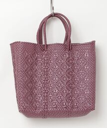 MAISON mou（メゾンムー）の「【Moon Bird/ムーンバード】手編みのメルカドバッグ（M）MBST25-08（かごバッグ）」